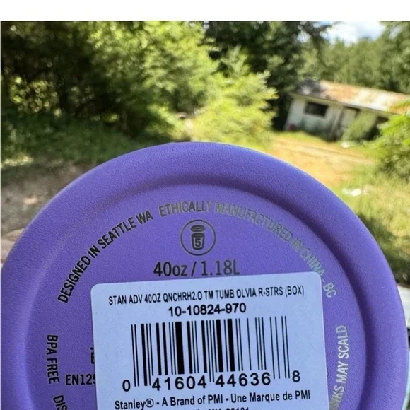 Stanley x Olivia Rodrigo Quencher H2.0 Flow State Tumbler 40oz New USA stock - Picture 5 of 6